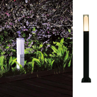 Yard Lawn Walkway LED Bollards Waterproof Decorative Spike LED Landscape Lighting Outdoor Solar Lights LED Garden Light