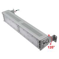 100W IP65 Outdoor Indoor Lamp Warehouse Lighting LED Linear Highbay Light