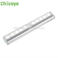 CHICOYO 10 LED Battery Powered Motion Sensor LED Light Portable Night Lights for Closet Hallway Stairway Bathroom